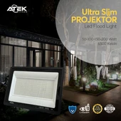 Ultra Slim Projektör Dış Mekan LED Işık thumbnail 1