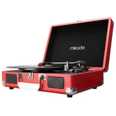 Mikado Nostalgia MN-P317 Kırmızı Pikap+Rca+Bluetooth Destekli Müzik Kutusu - 5