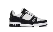 Louis Vuitton LV Trainer Siyah Beyaz Spor Ayakkabı - 1