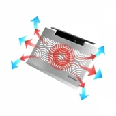 Thermaltake WavX13 10"~13" Alüminyum Notebook soğutucusu - 3