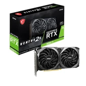 MSI RTX3060TI 8GB VENTUS 2X OCV1 LHR GDDR6 256bit HDMI DP PCIe 16X v4.0 thumbnail 1