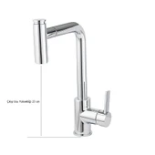 Venezia Kuantum Mix Spiralli Mutfak Evye Eviye Bataryası Krom - 3