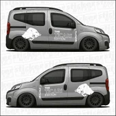 Red Bull The TİCARİ Edition Sticker  – Yan Gövde Sticker Seti - 2