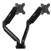 DARK 17/32" DK-AC-VM200 Hareketli Siyah 2 kollu dikey Monitör Askı Aparatı - 1