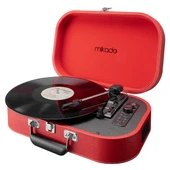 Mikado Nostalgia MN-101 Pikap Kırmızı Usb+RCA+Bluetooth Destekli Müzik Kutusu - 1