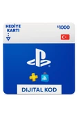 PlayStation Store 1000 TL Hediye Kartı thumbnail 1