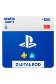 PlayStation Store 500 TL Hediye Kartı thumbnail 1