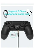 Ps4 Kol Wireless Bt Kablosuz Oyun Kolu Ps4 Joystick Tablet Telefon Pc Uyumlu Titreşimli Oyun Kolu - 3