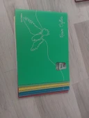 60 yapraklı 3 adet çizgili 25 yapraklı resim orta boy 80 yapraklı kareli defter - 2