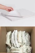 GAZETE BEYAZI BARDAK SARMA TAŞINMA PAKETLEME KAĞIDI 30 X 40 ( 20 ADET) - 2