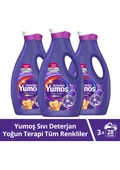 Yumoş Sıvı Deterjan Yoğun Terapi Tüm Renkliler İçin 1690 ml x3 - 1