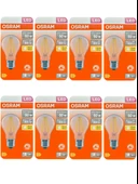 (8 Adet) Osram 6,5W (60W) 2700K (Sarı Işık) Dim Edilebilir E27 Duylu (Kalın Duy) Led Şeffaf Ampul thumbnail 1