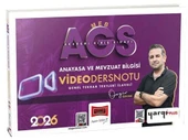 Yargı 2026 MEB-AGS Anayasa ve Mevzuat Bilgisi Video Ders Notu - Özgür Özkınık Yargı Yayınları - 1