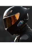 Y12  Motor Kask Kulaklık Rgb Modlu Radyolu Motosiklet Kulaklık 5.3 Bluetooth Intercom thumbnail 5