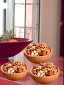 Mucit Home Bambu 3'lü Bambu Mini Lokumluk, Çerezlik, Sosluk & Reçellik thumbnail 1