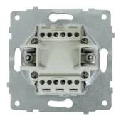 Ovivo Grano Tekli Elektrik Anahtarı - Dayanıklı Siyah Plastik Çerçeve ile Kolay Montaj thumbnail 4