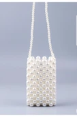 El Örmesi - İnci Parıltısıyla - Mini Çanta- Günlük ,Özel Gün (Nikah,Düğün) - 2