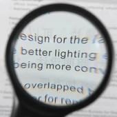 3 Led Işıklı 3x75 Mm 45x22 Mm  El Büyüteç - 5