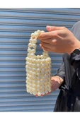 El Örmesi - İnci Silindir El Çantası- Günlük ,Özel Gün (Nikah,Düğün) - 2