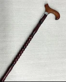 Rahat Tutuşlu Zarif Ahşap Baston Alk4519 - 1