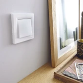 Schneider Electric Asfora Tekli Çerçeve Beyaz -EPH5800121 3lü Paket thumbnail 4