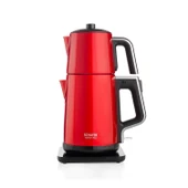 Schafer Teaform Plus Paslanmaz Çay Makinesi-Lal Kırmızı - 1