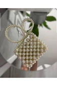 El Örmesi - İnci Parıltısıyla Mini El Çantası- Günlük ,Özel Gün (Nikah,Düğün) - 2