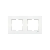 Viko Kare Viko Karre Seri Beyaz Ikili Yatay Çerçeve 3 Adet thumbnail 1