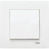Viko Karre Anahtar - Beyaz 90960701 - 1