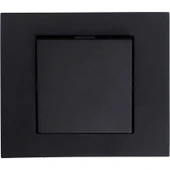 Ovivo Grano Tekli Elektrik Anahtarı - Dayanıklı Siyah Plastik Çerçeve ile Kolay Montaj thumbnail 2