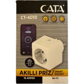 Cata CT-4010 Wifi Üzerinden Kontrol Edilebilen Akıllı Priz thumbnail 2
