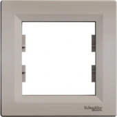Schneider EPH5800169 Asfora Bronz Tekli Çerçeve - 1
