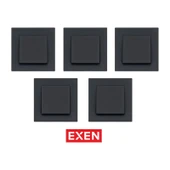 Exen Karell Füme Anahtar (5ADET) thumbnail 1