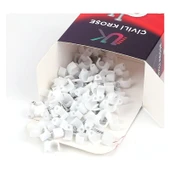 UK Çelik Çivili Kroşe Beton Kablo Kroşesi No:3 100 Adet thumbnail 2