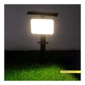 Ack Solar LED Kazıklı Çim Armatürü Güneş Enerjili Bahçe Duvar Aydınlatması 3000K Günışığı Pc - 3