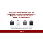 Exen Karell Füme Nümeris Telefon Prizi (623K Kablolu) - 4