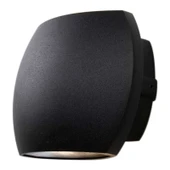 Ack Uzmlight Ack AH07-07901 2X3W 3000K Günışığı Çift Taraflı Dekoratif LED Duvar Apliği Siyah Alimunyum Gövde Armatür 2120000141898 - 3