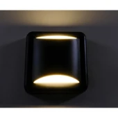 Ack Uzmlight Ack AH07-05101 3000K Günışığı 4W Siyah Kasa IP44 LED Duvar Apliği Siyah Kasa Duvar Armatür 2120000141881 thumbnail 2