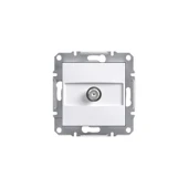 Schneider EPH3770121 Asfora Beyaz Çerçevesiz Sat Uydu Prizi thumbnail 1