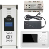 Multitek 24 Daire Mb-10 Görüntülü Diafon Beyaz - 1