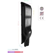 Ack 240 LED Li LED Solar Sokak Armatürü Siyah Kasa 6500K Beyaz Işık 3.2V 120W - 4