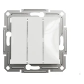 Schneider Electric Schneider Asfora Beyaz Üçlü Anahtar thumbnail 5