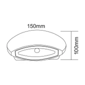 Ack Uzmlight Ack AH07-07901 2X3W 3000K Günışığı Çift Taraflı Dekoratif LED Duvar Apliği Siyah Alimunyum Gövde Armatür 2120000141898 - 5