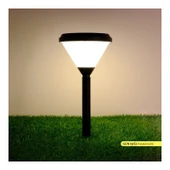 Ack Solar LED Bahçe Armatürü Opak Cam 3000K Günışığı Set Üstü ve Kazıklı Güneş Enerjili Bahçe Aydınlatması - 2