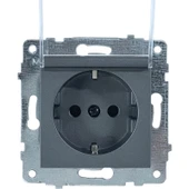 Viralighting Ovivo Grano Füme Kapaklı Priz thumbnail 2