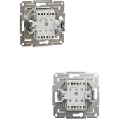 Schneider Asfora Krem Üçlü Anahtar - Çerçeveli thumbnail 2