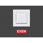 Exen Beyaz Modül+Kapak | Komütatör - 2