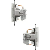 Schneider Asfora Beyaz Topraklı Priz 10 ADET - Çerçeveli thumbnail 2