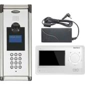 Multitek 14 Daire Mb-10 Görüntülü Diafon Beyaz - 1