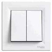 Schneider Asfora Komütatör Çerçeveli 3 Adet Beyaz thumbnail 1